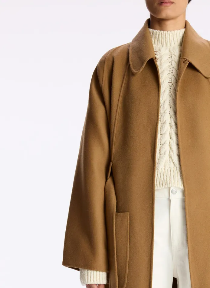 Women Jackets and Coats ALC Winslet Wool Coat Camel