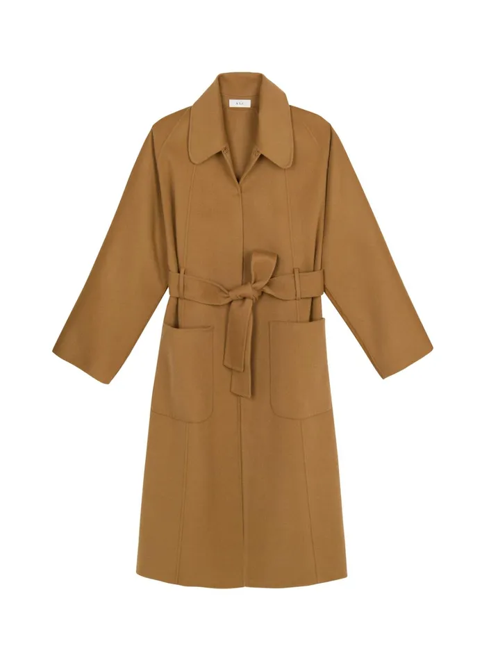 Women Jackets and Coats ALC Winslet Wool Coat Camel