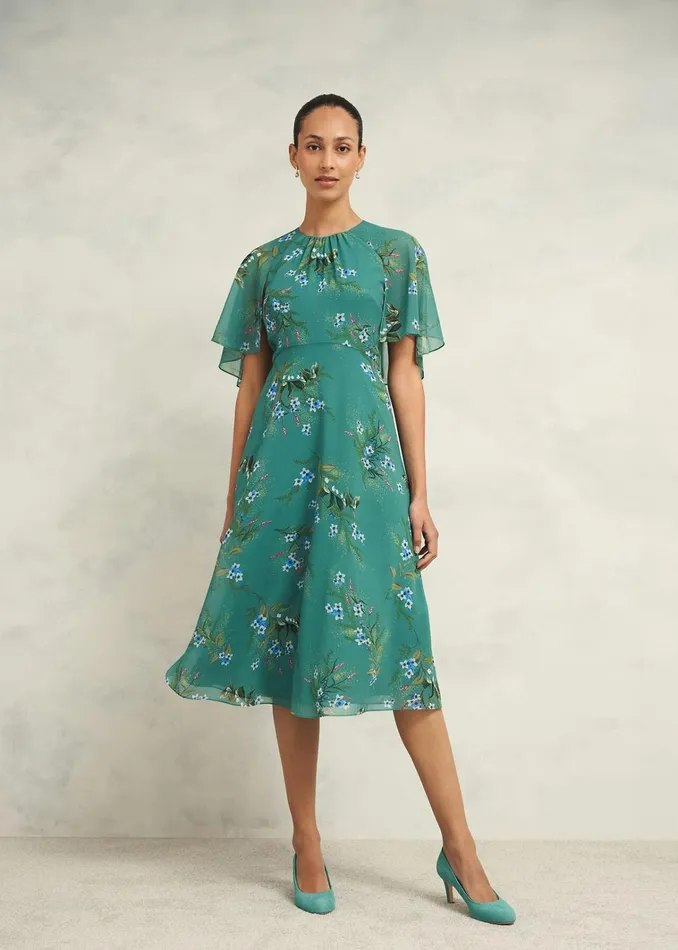Women Jaida Dress Green Multi Hobbs Dresses and Jumpsuits