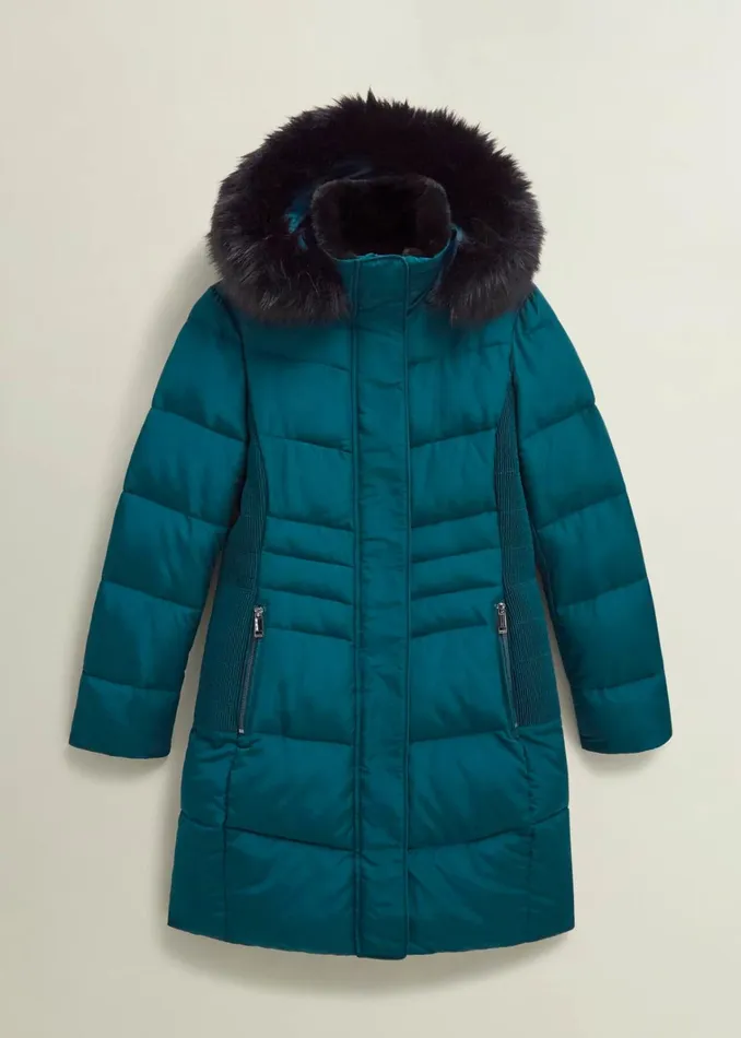 Women Jaymie Puffer Kyanite Green Hobbs Coats and Jackets
