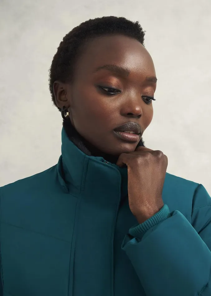 Women Jaymie Puffer Kyanite Green Hobbs Coats and Jackets