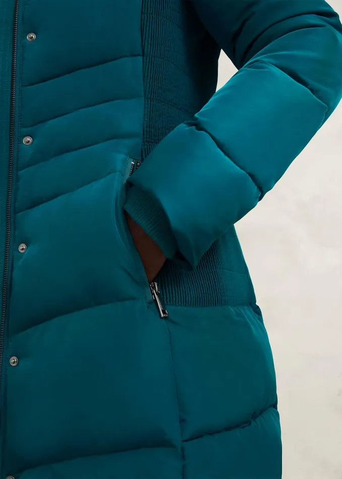 Women Jaymie Puffer Kyanite Green Hobbs Coats and Jackets