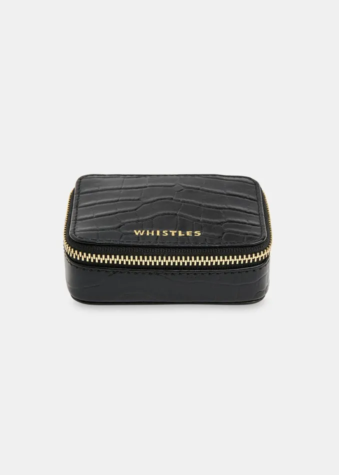 Women Jewellery Whistles Black Lotta Mini Jewellery Box