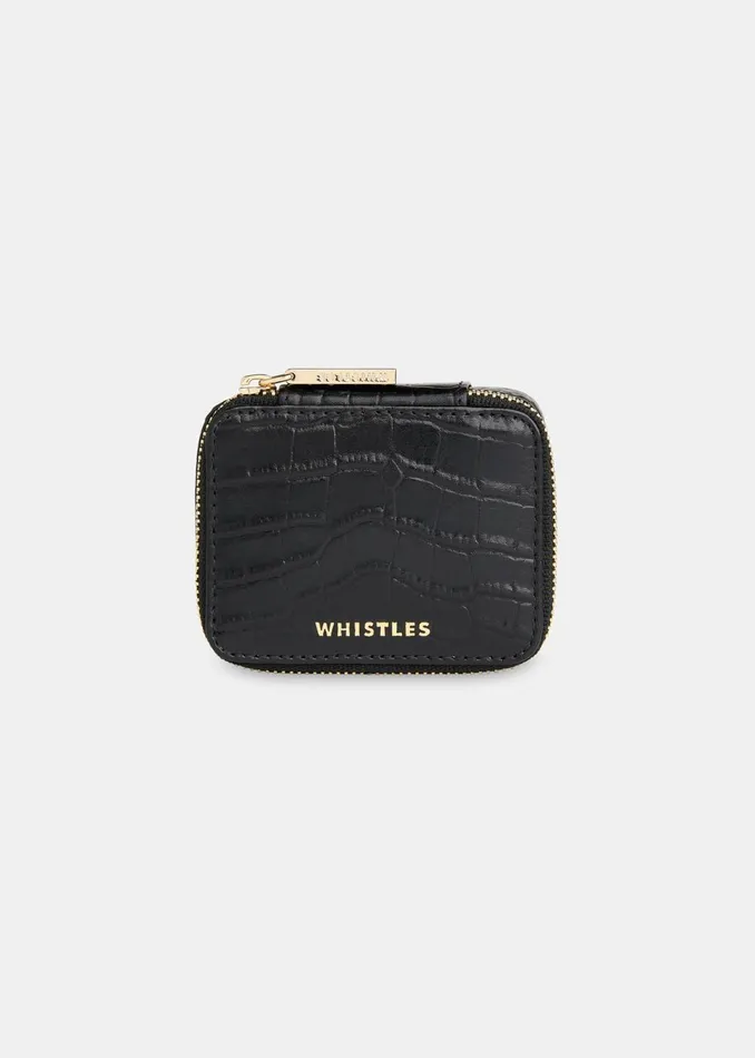 Women Jewellery Whistles Black Lotta Mini Jewellery Box