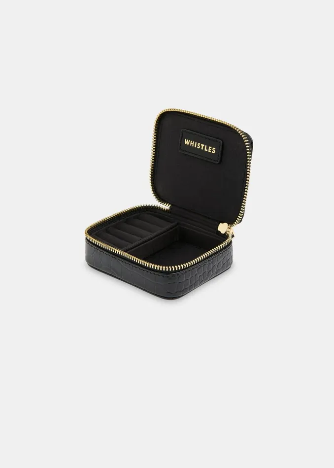 Women Jewellery Whistles Black Lotta Mini Jewellery Box