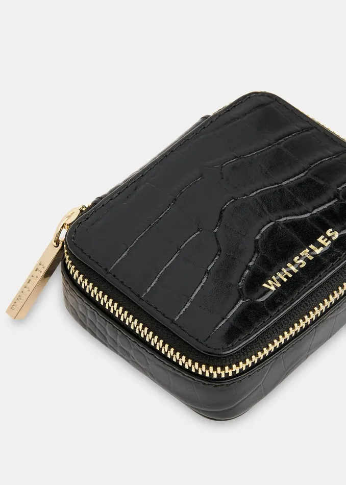 Women Jewellery Whistles Black Lotta Mini Jewellery Box