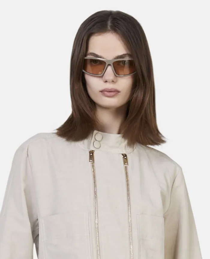 Women Jumpsuits Stella McCartney Stella Iconics Utility Jumpsuit Desert Beige