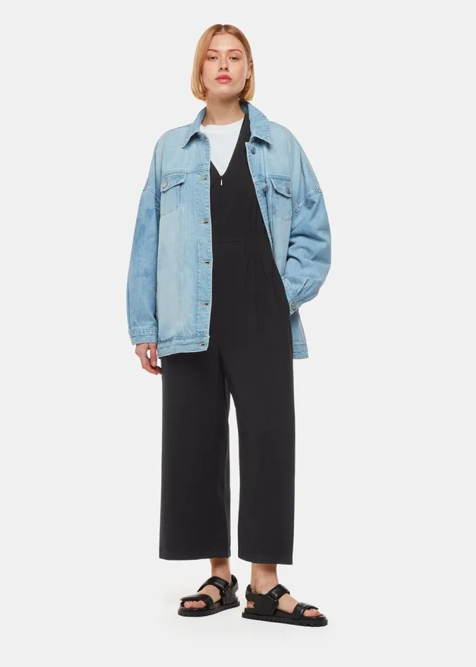 Women Jumpsuits Whistles Black Remmie Jumpsuit
