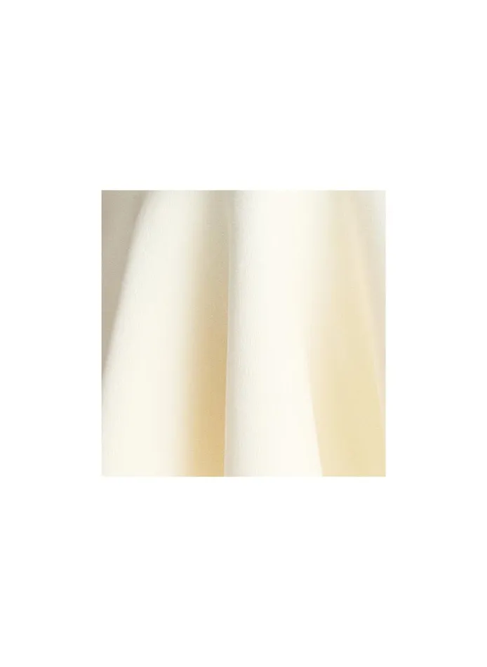 Women Knitwear ALC Eliza Peplum Knit Top Powder Yellow