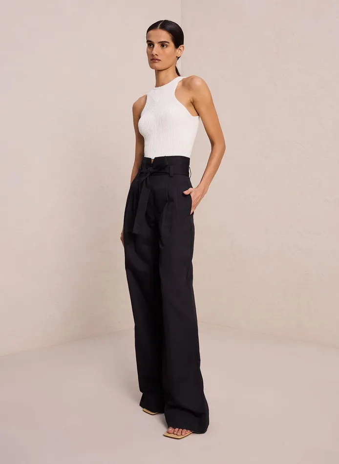 Women Knitwear ALC Lucy Rib Knit Top White