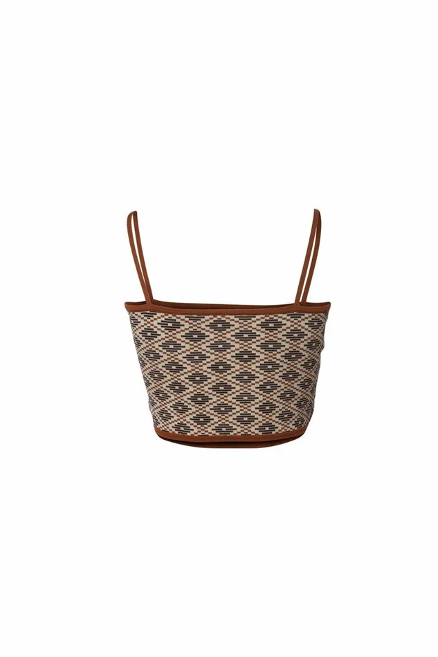 Women Knitwear DODO BAR OR Eichi Top Brown