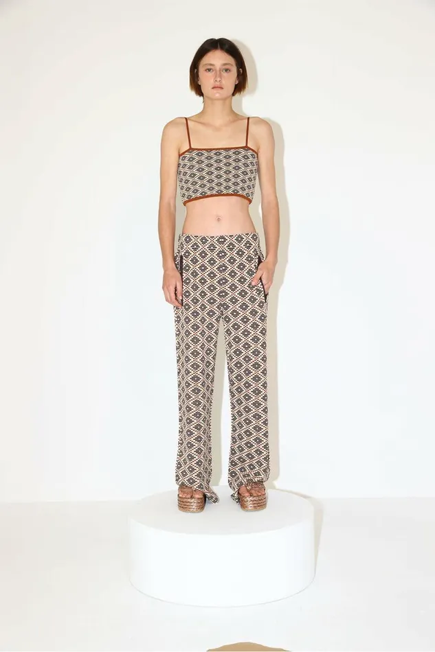 Women Knitwear DODO BAR OR Eichi Top Brown