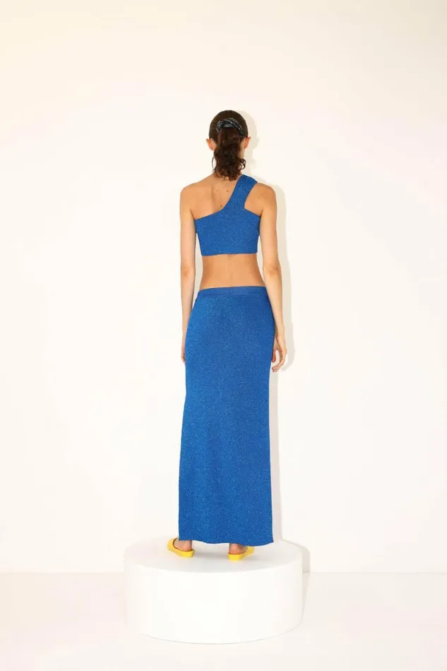 Women Knitwear DODO BAR OR Loren Skirt Blue