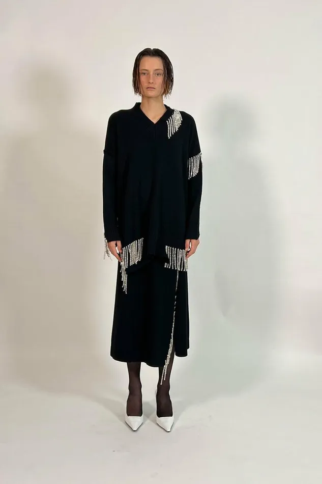 Women Knitwear DODO BAR OR Mark Sweater Black