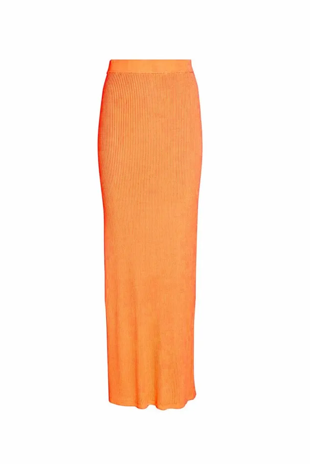 Women Knitwear DODO BAR OR Rita Skirt Orange