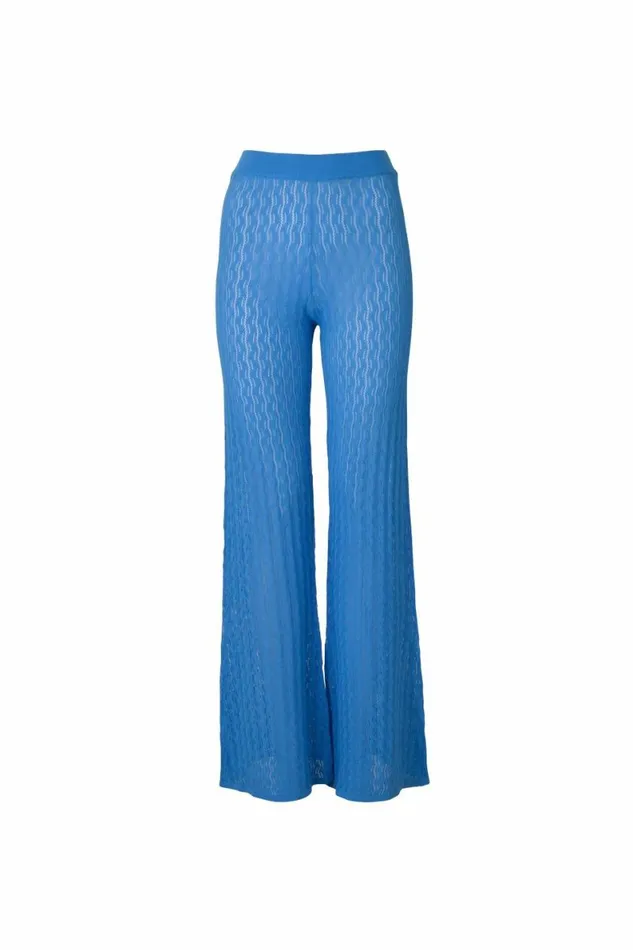 Women Knitwear DODO BAR OR Sophia Pants Turquoise