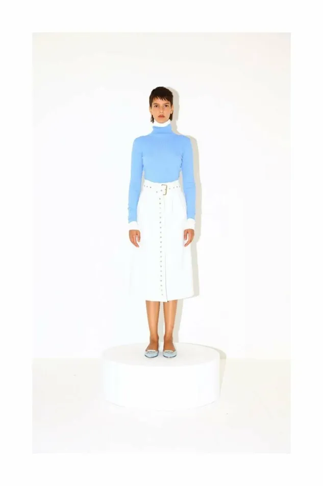 Women Knitwear DODO BAR OR Stacy Turtleneck Blue