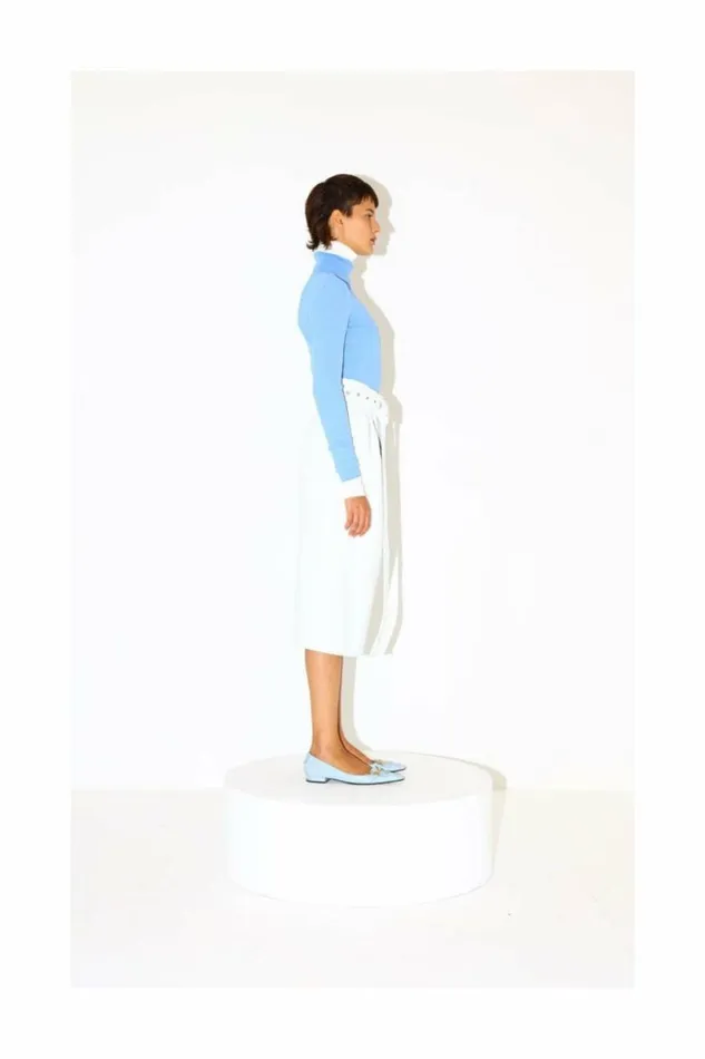 Women Knitwear DODO BAR OR Stacy Turtleneck Blue