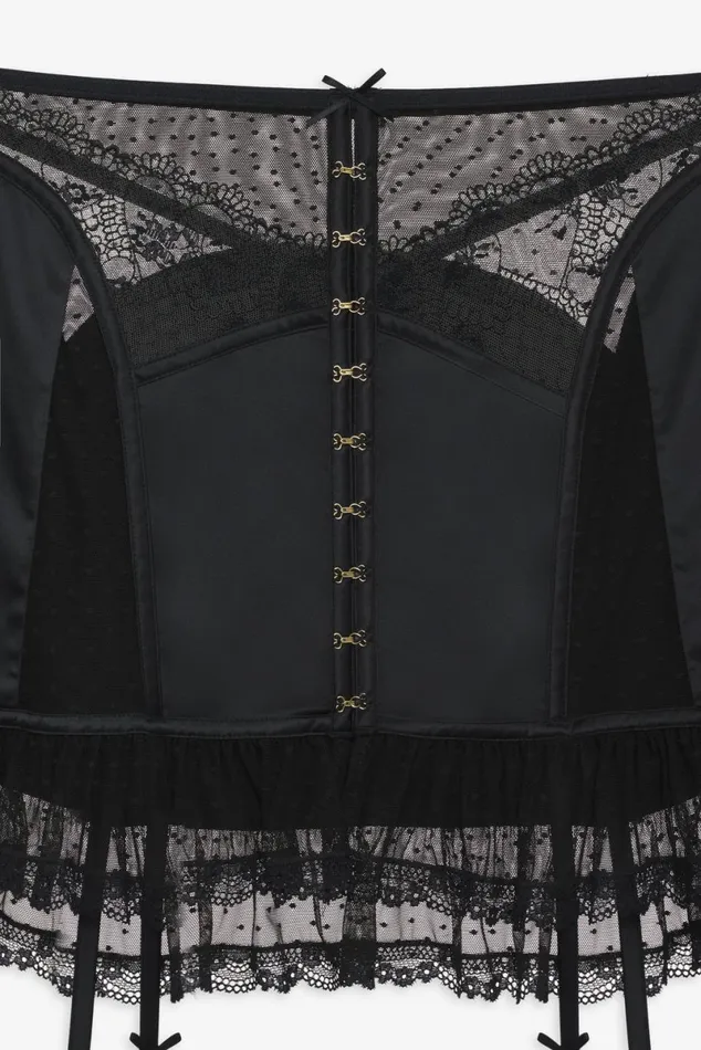Women Lingerie For Love and Lemons Brie Garter Skirt Black Women Lingerie For Love and Lemons Brie Garter Skirt Black
