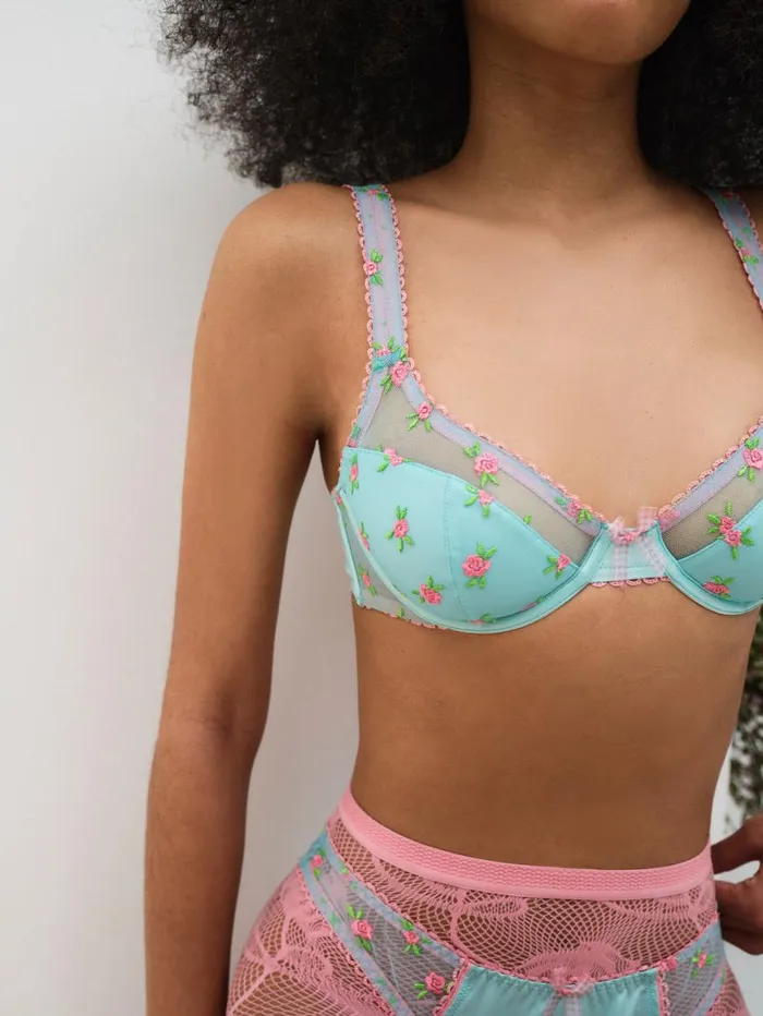 Women Lingerie For Love and Lemons Garden Party Underwire Bra Multi