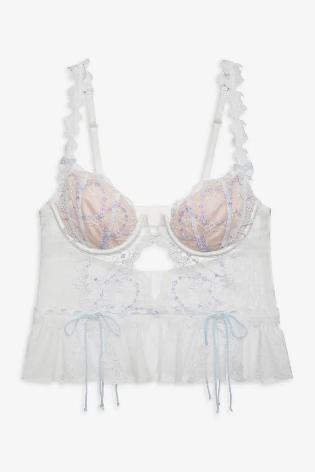 Women Lingerie For Love and Lemons Georgina Bustier White Women Lingerie For Love and Lemons Georgina Bustier White