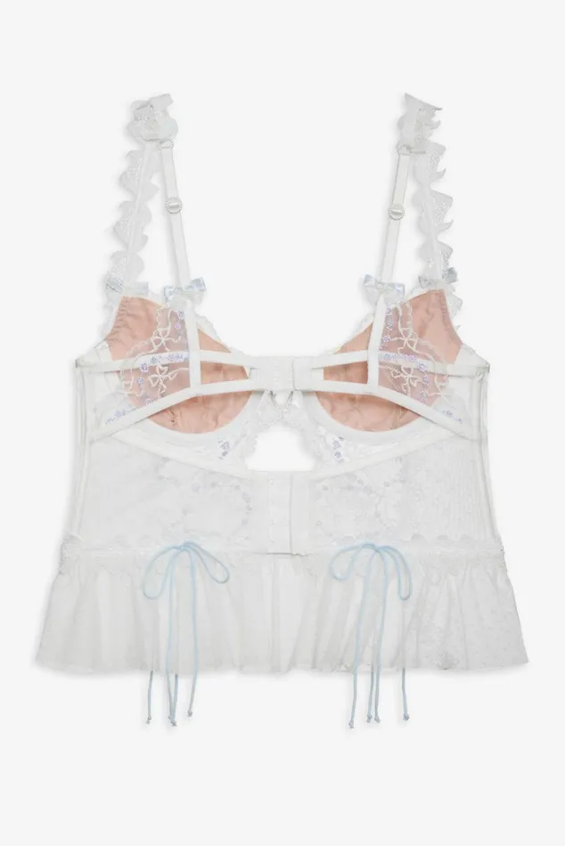 Women Lingerie For Love and Lemons Georgina Bustier White Women Lingerie For Love and Lemons Georgina Bustier White