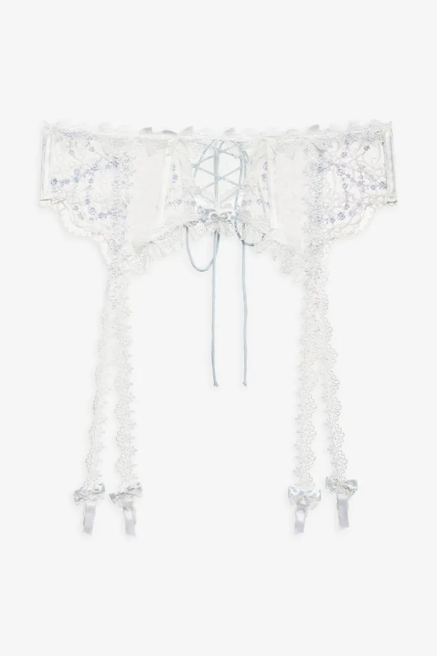 Women Lingerie For Love and Lemons Georgina Garter Belt Blue Women Lingerie For Love and Lemons Georgina Garter Belt Blue