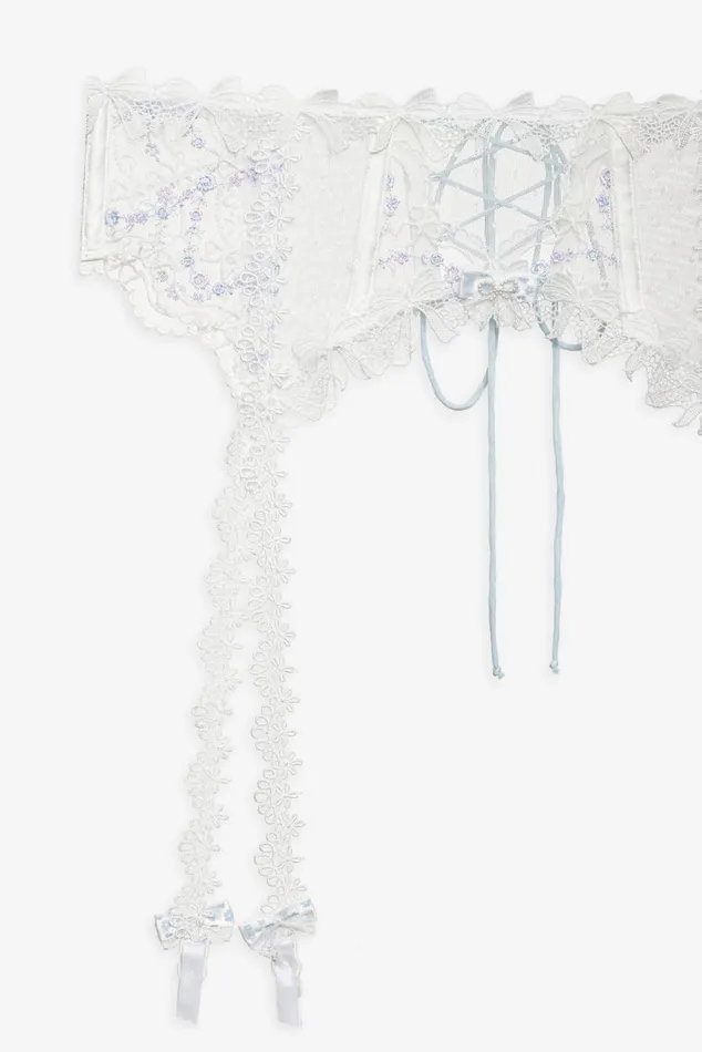 Women Lingerie For Love and Lemons Georgina Garter Belt Blue Women Lingerie For Love and Lemons Georgina Garter Belt Blue