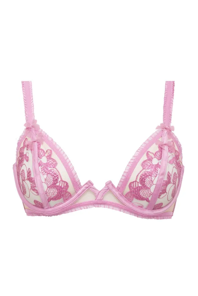 Women Lingerie For Love and Lemons Grace Underwire Bra Mauve