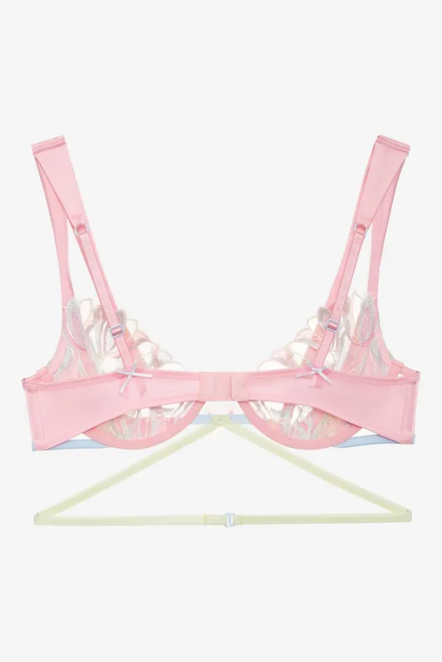 Women Lingerie For Love and Lemons Pastel Tulips Underwire Bra Multi Women Lingerie For Love and Lemons Pastel Tulips Underwire Bra Multi
