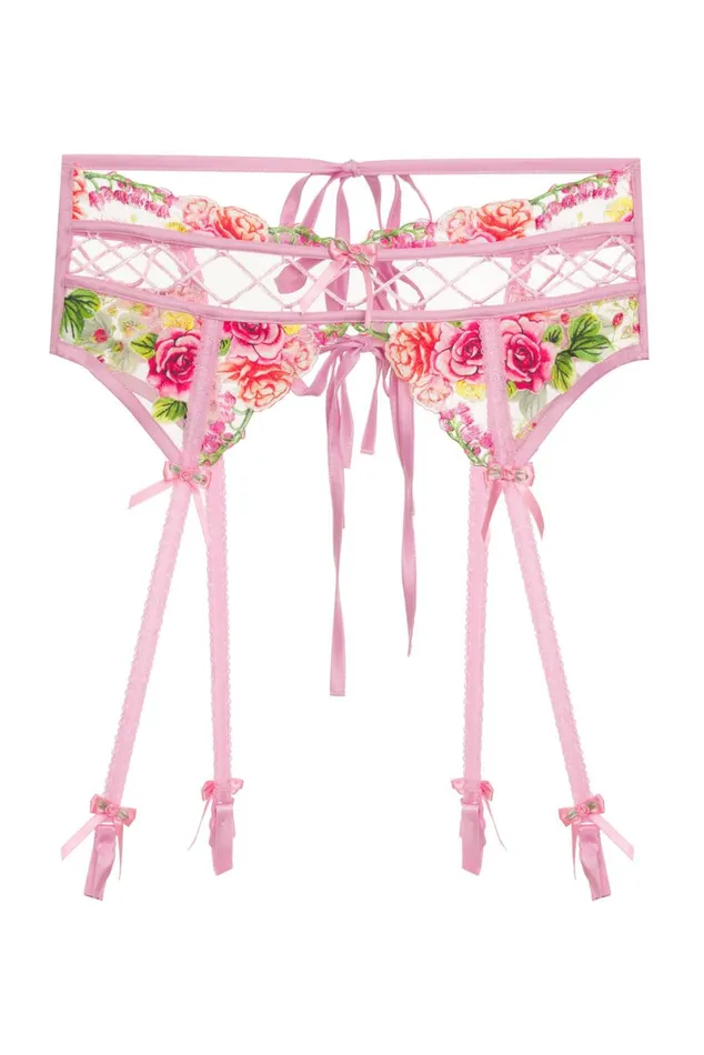 Women Lingerie For Love and Lemons Sabrina Garter Belt Pink Women Lingerie For Love and Lemons Sabrina Garter Belt Pink