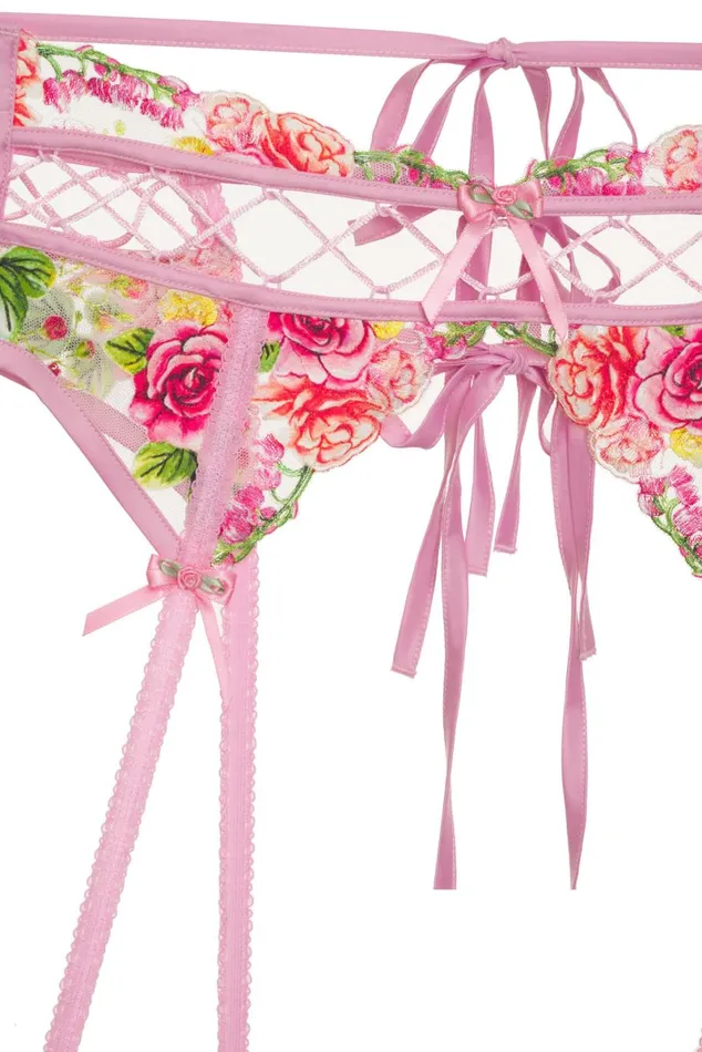 Women Lingerie For Love and Lemons Sabrina Garter Belt Pink Women Lingerie For Love and Lemons Sabrina Garter Belt Pink