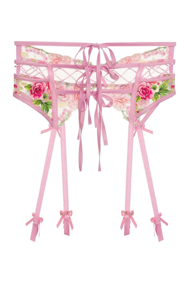 Women Lingerie For Love and Lemons Sabrina Garter Belt Pink Women Lingerie For Love and Lemons Sabrina Garter Belt Pink
