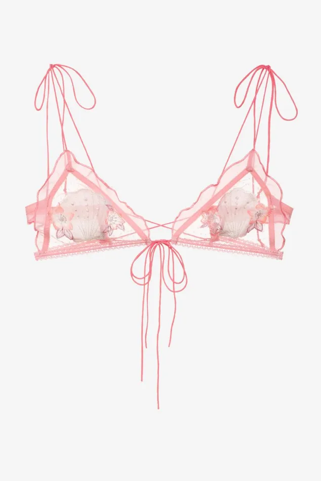 Women Lingerie For Love and Lemons Seashell Bralette Pink Women Lingerie For Love and Lemons Seashell Bralette Pink