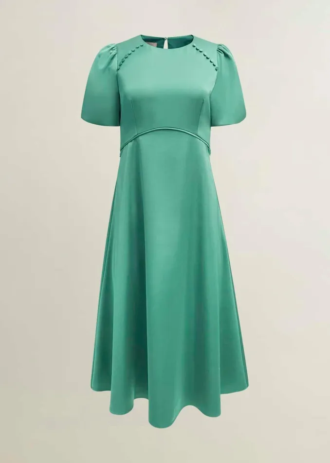 Women Marea Dress Deep Aqua Green Hobbs Dresses and Jumpsuits