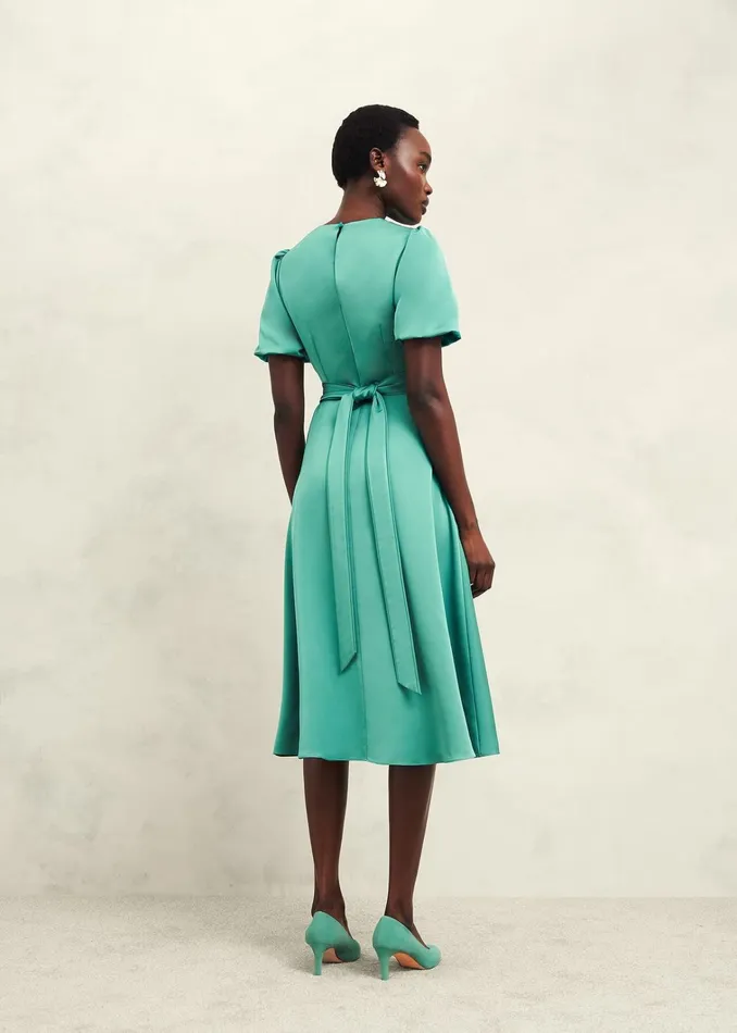 Women Marea Dress Deep Aqua Green Hobbs Dresses and Jumpsuits