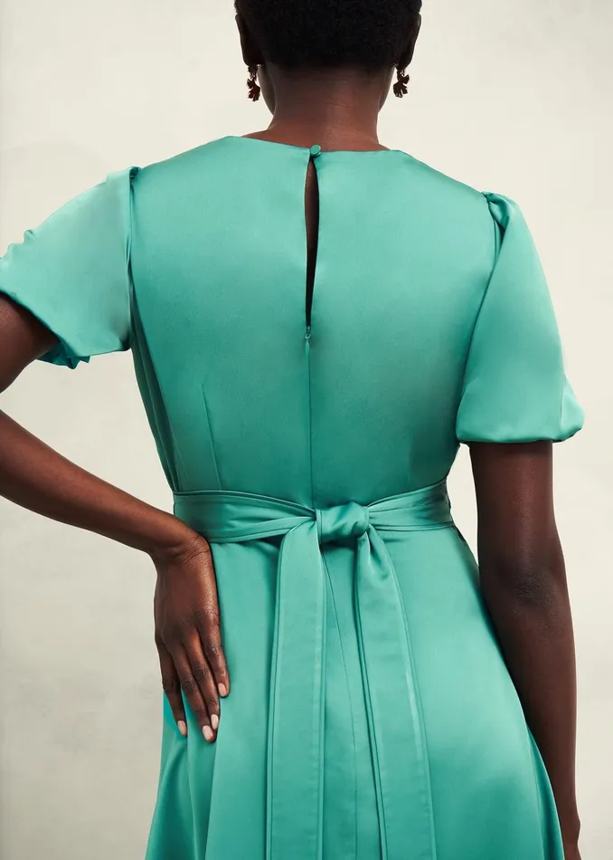 Women Marea Dress Deep Aqua Green Hobbs Dresses and Jumpsuits