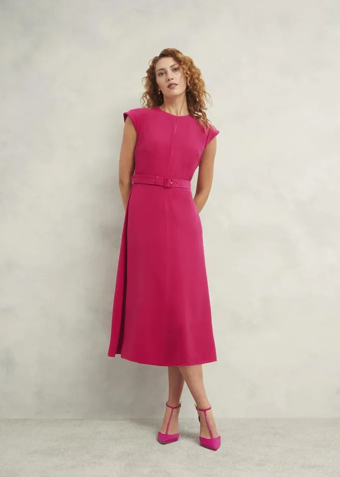 Women Meera Dress Zinnia Pink Hobbs Dresses and Jumpsuits