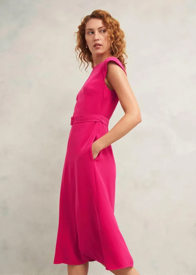 Women Meera Dress Zinnia Pink Hobbs Dresses and Jumpsuits