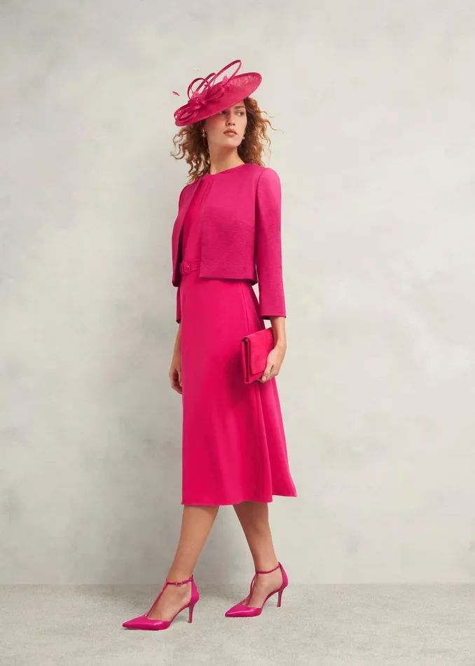 Women Meera Dress Zinnia Pink Hobbs Dresses and Jumpsuits