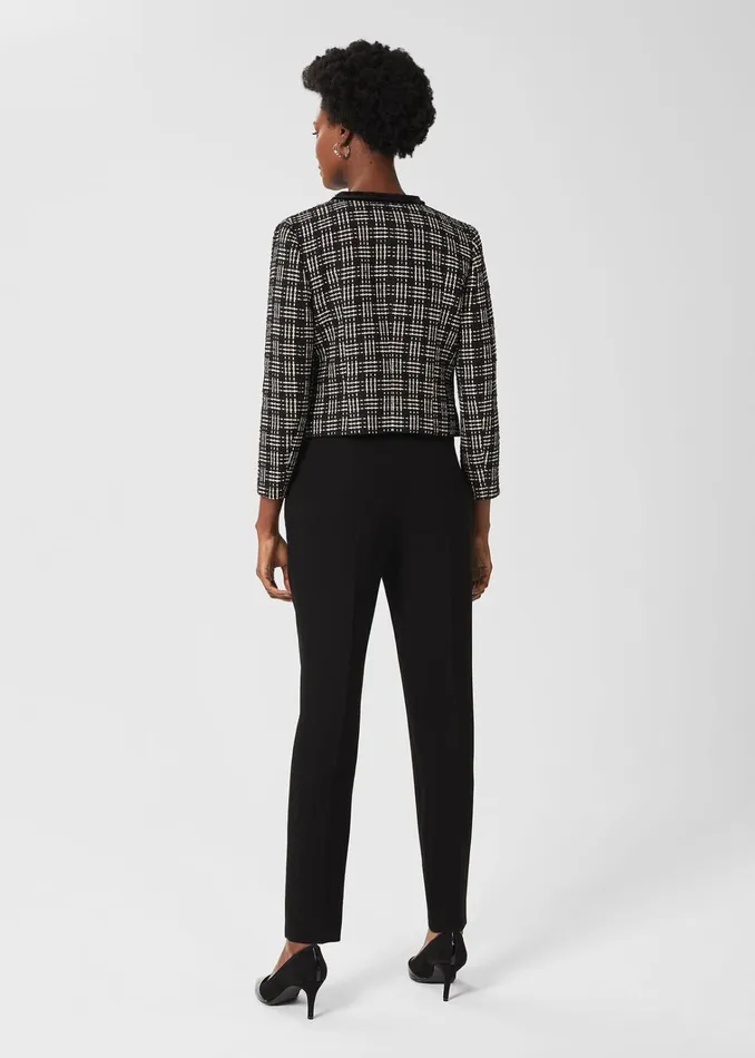 Women Mel Tapered Trousers Black Hobbs Trousers