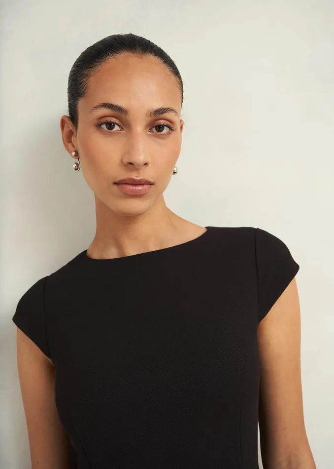 Women Mia Dress Black Hobbs Dresses and Jumpsuits