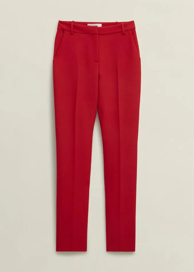 Women Nova Trousers Pomegranate Red Hobbs Trousers