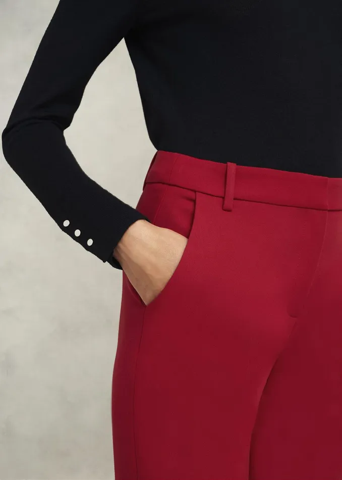 Women Nova Trousers Pomegranate Red Hobbs Trousers