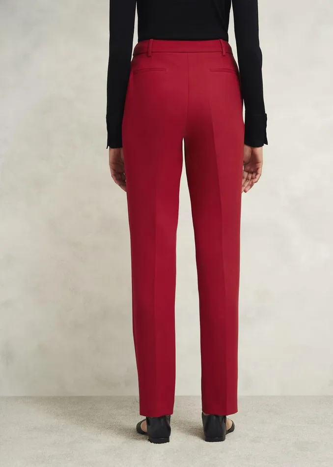 Women Nova Trousers Pomegranate Red Hobbs Trousers