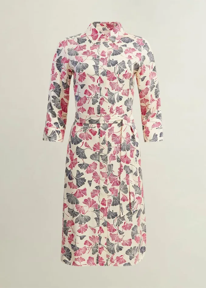 Women Petite Francis Dress Cream Multi Hobbs Dresses and Jumpsuits