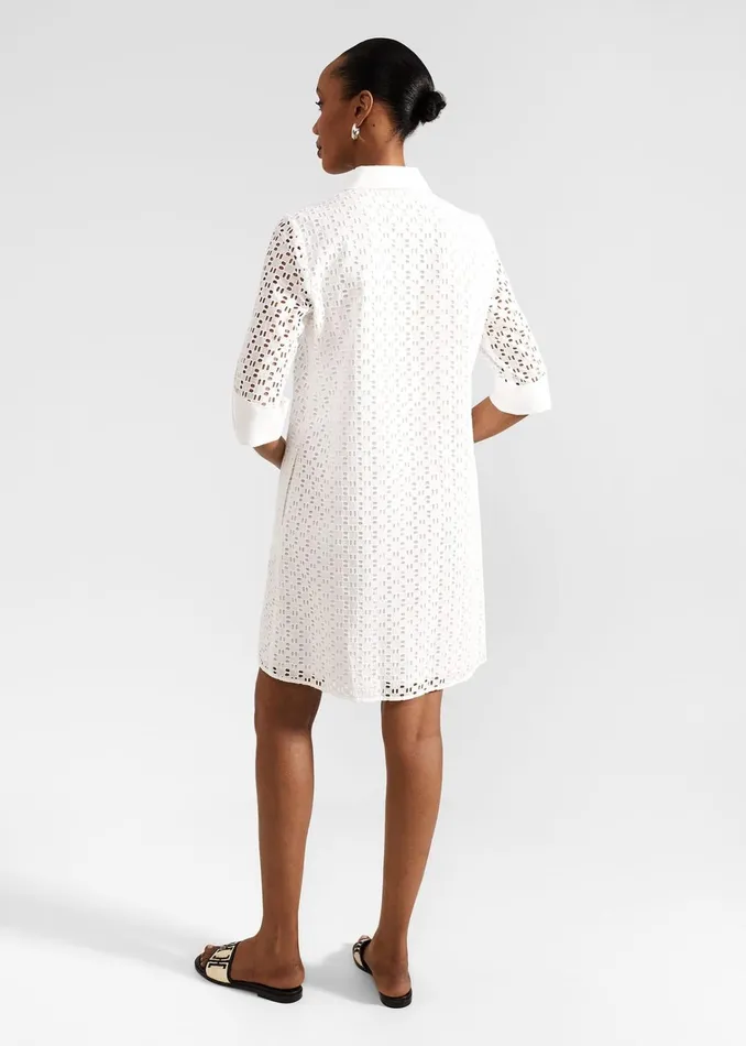 Women Petite Marciella Dress White Hobbs Dresses and Jumpsuits