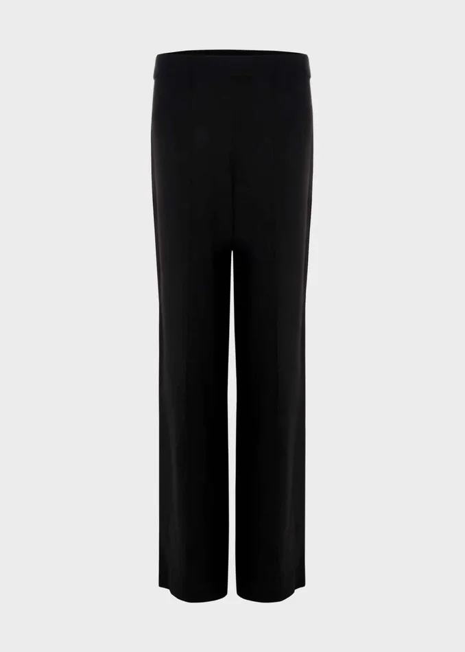 Women Petite Prim Trousers Black Hobbs Trousers
