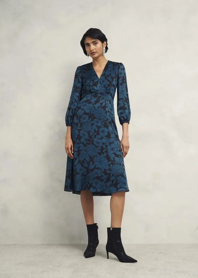 Women Petite Romina Dress Black Kyanite Hobbs Dresses and Jumpsuits