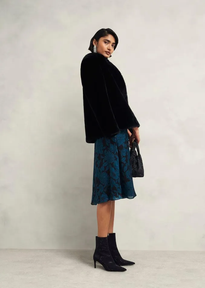 Women Petite Romina Dress Black Kyanite Hobbs Dresses and Jumpsuits